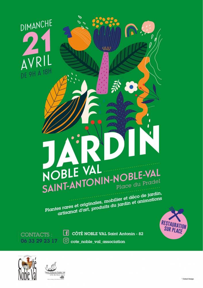 Jardin noble Val - Saint Antonin Noble Val