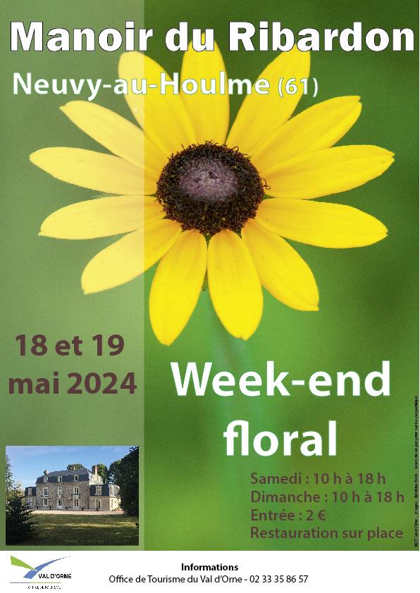 Week-end floral au Manoir du Ribardon - NEUVY-AU-HOULME