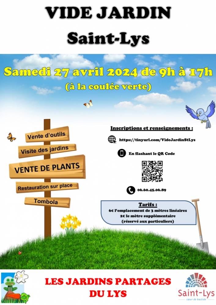 Vide jardin - Saint-Lys 31470