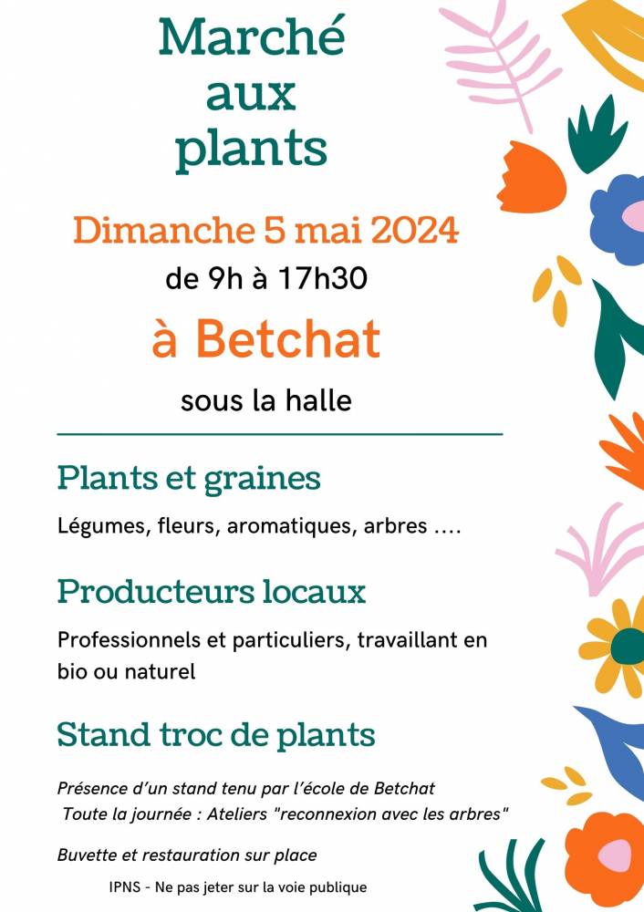 Marché aux plants de Betchat - Betchat