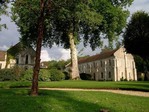 Die Gärten der Abtei von Fontenay