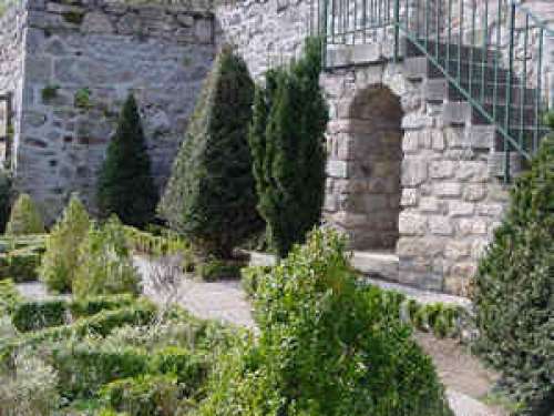 Garden Of Aromatic Herbs And Rose Garden Of Aubusson