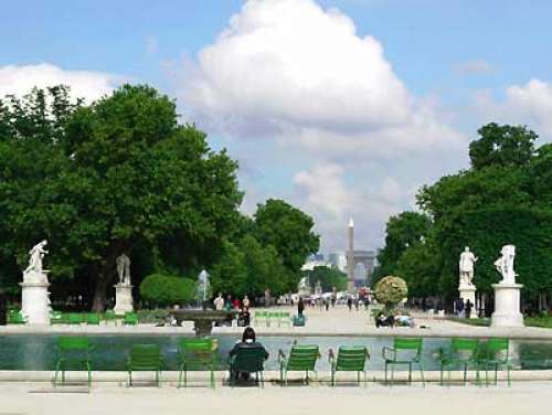 Il Jardin des Tuileries a Parigi