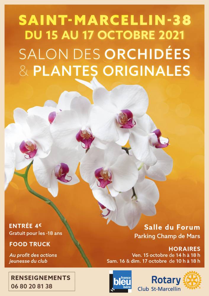 Salon des orchidées et des plantes originales, Forum, Saint Marcellin (38)