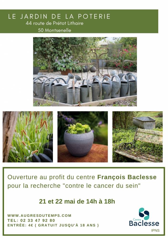 Ouverture du jardin au profit de la recherche médicale, Jardin de La Poterie, Lithaire (50)