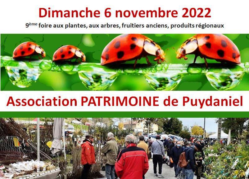 Foire aux plantes et artisanat 2022  - Puydaniel