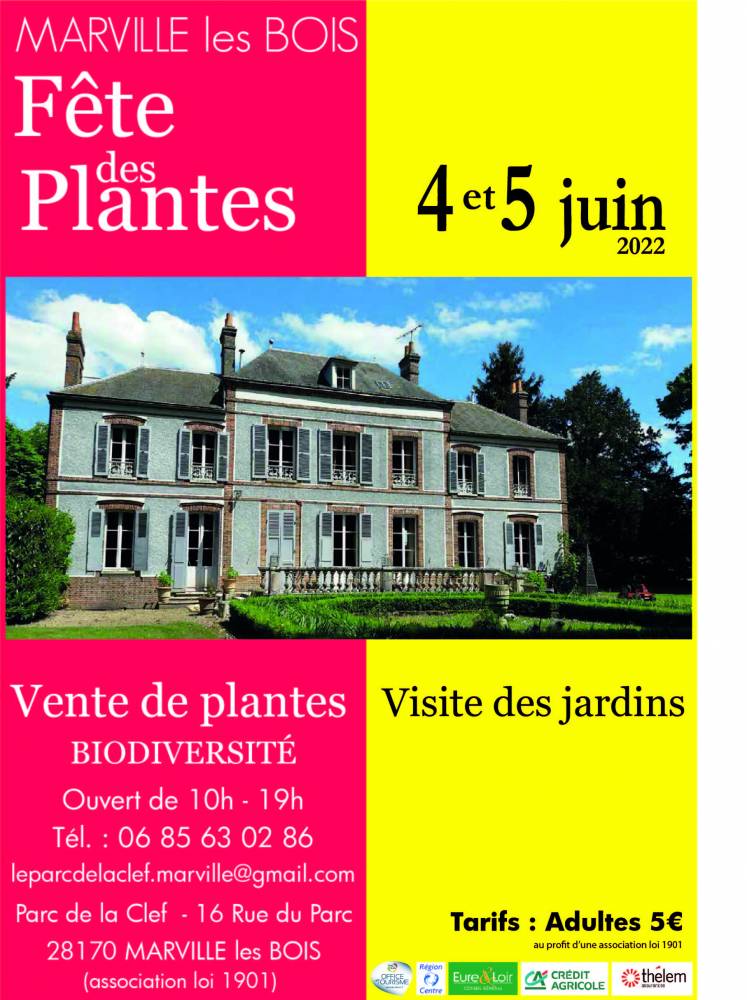 Fête des plantes et de la biodiversité, Parc de la Clef, Saint-Sauveur-Marville (28)