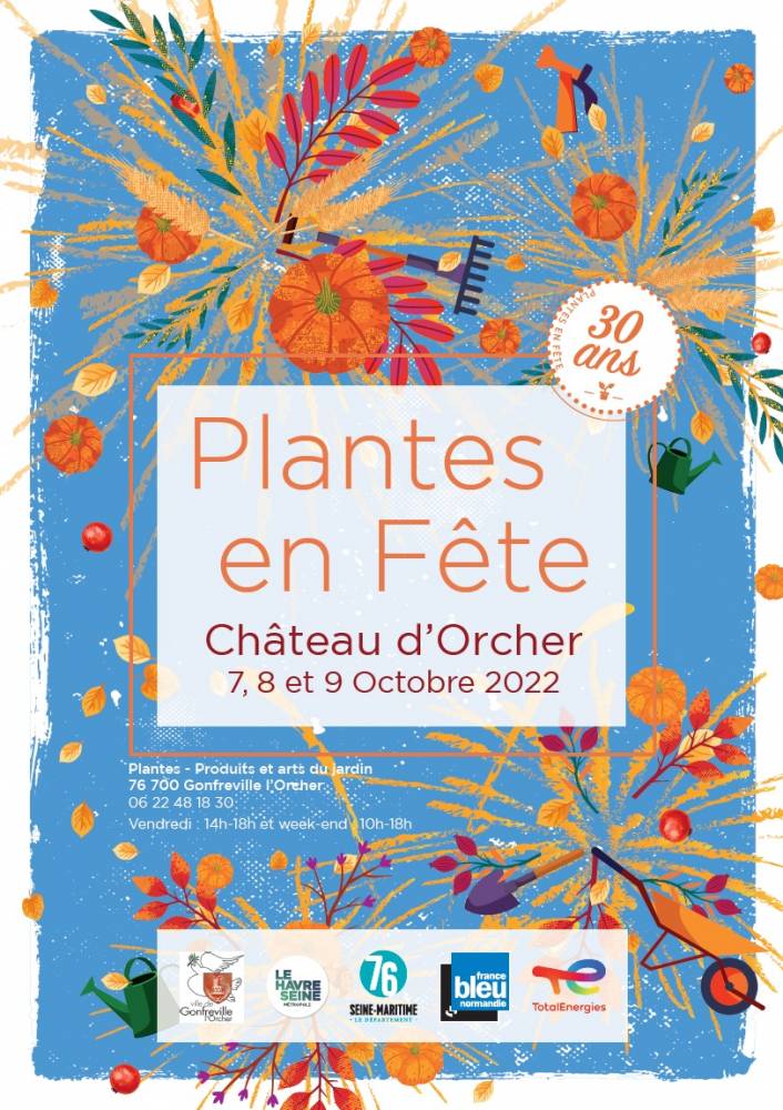 Plantes en Fête - ORCHER, Château d'Orcher, Gonfreville l'Orcher (76)