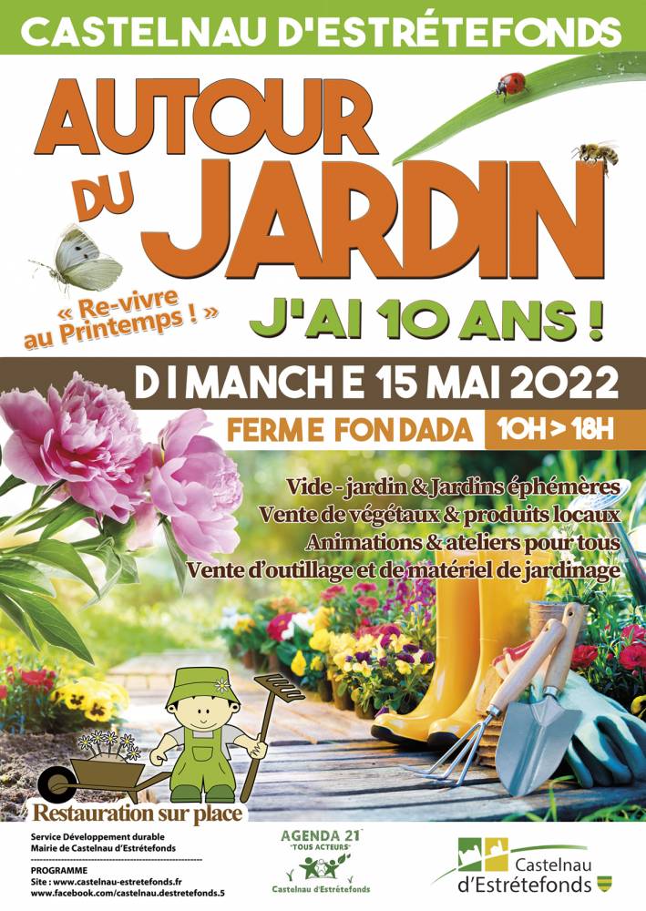 Salon autour du jardin, Fondada, Castelnau d’Estrétefonds (31)