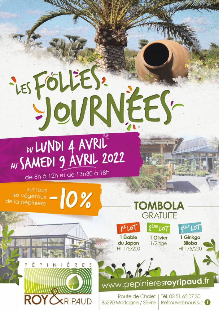 Les Folles Journées, Pépinières Roy Ripaud, MortagnesurSèvre (85)