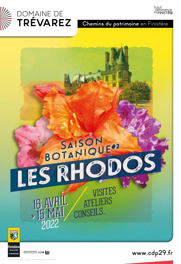 Saison Botanique #2 : Les Rhodos, Parc et Jardins du Château de Trévarez, Saint-Goazec (29)