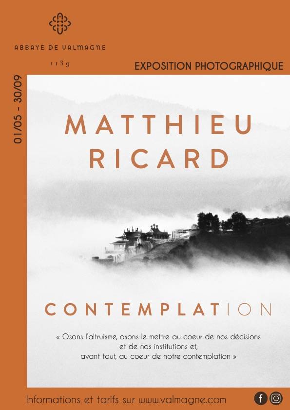 Exposition de Matthieu Ricard ”Contemplation” - Villeveyrac
