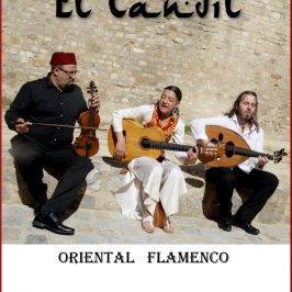 Concert ”El Candid + Hamid Khezri” Oriental Flamenco, Jardin Saint-Blaise de l'Abbaye de Valmagne, Villeveyrac (34)