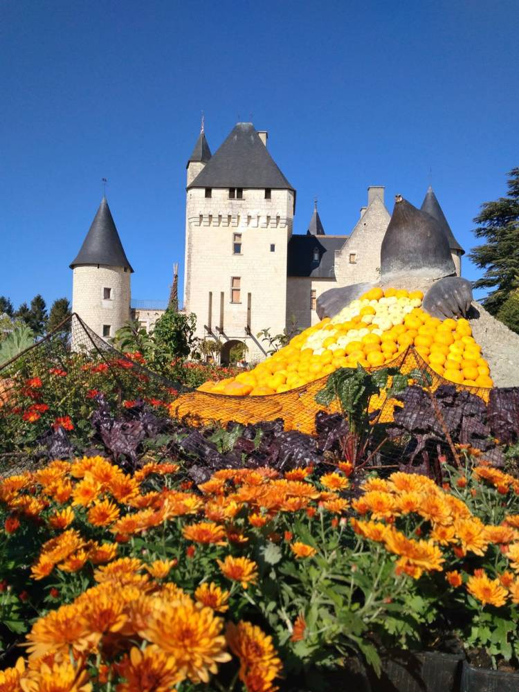 Fête des Fleurs d'Automne, Château et Jardins du Rivau, Lémeré (37)