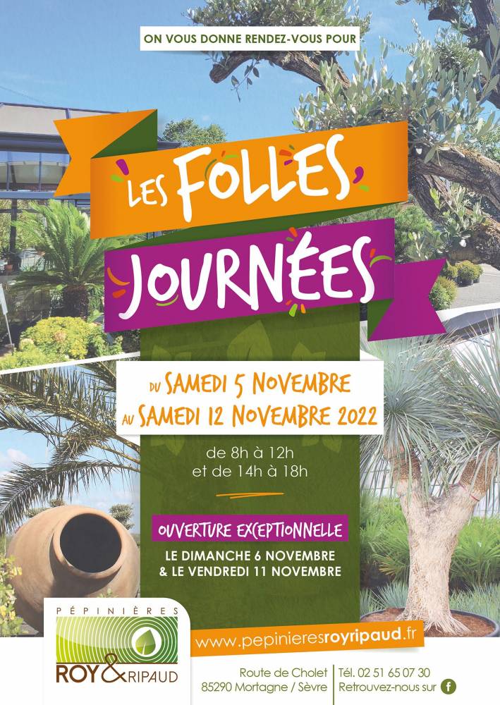Les Folles Journées , Pépinières Roy Ripaud, MortagnesurSèvre (85)