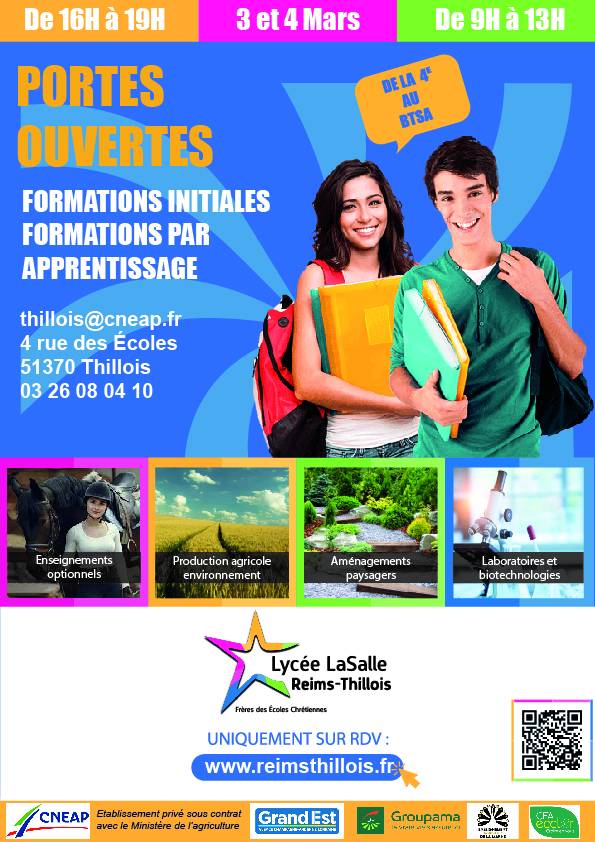 Portes ouvertes, Lycée LaSalle Reims-Thillois, Thillois (51)