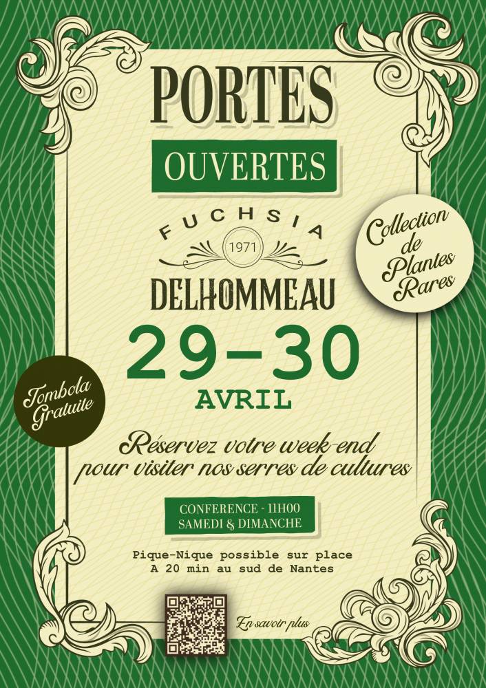Open Days at Fuchsia-Delhommeau, Fuchsia-Delhommeau, La Planche  (44) - France