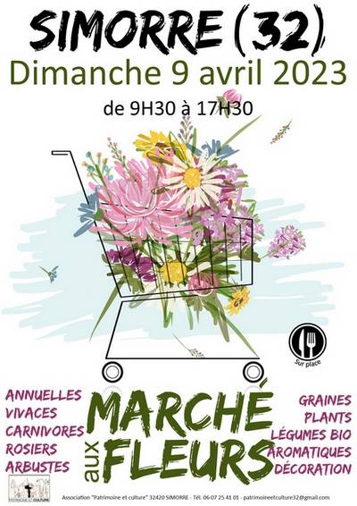Marché aux fleurs - SIMORRE