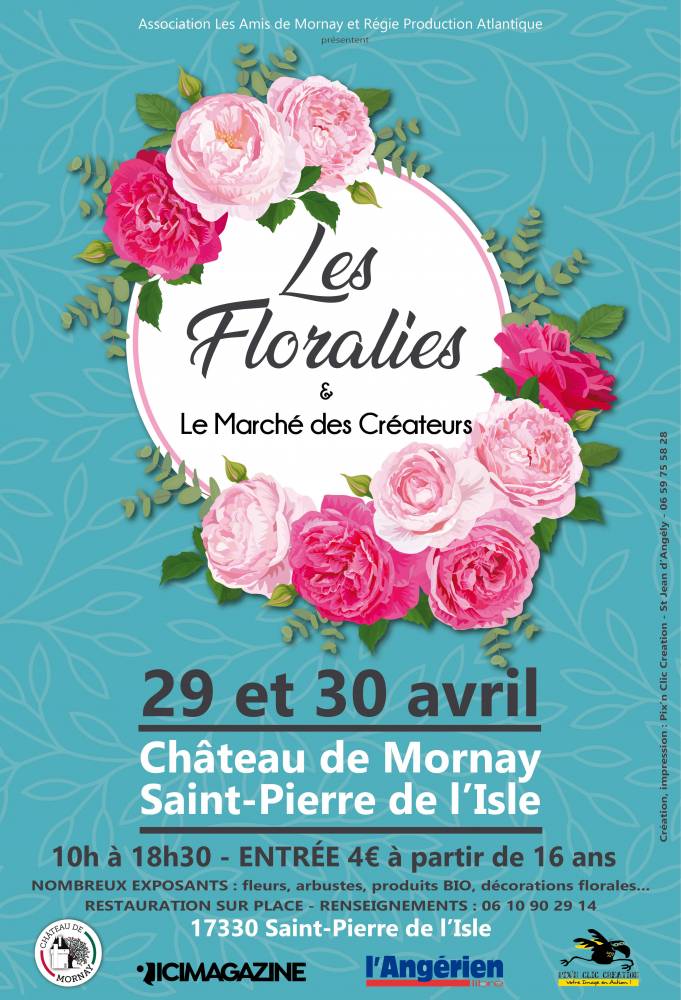 Floralies, Château de Mornay, St-Pierre-de-l'Isle (17)