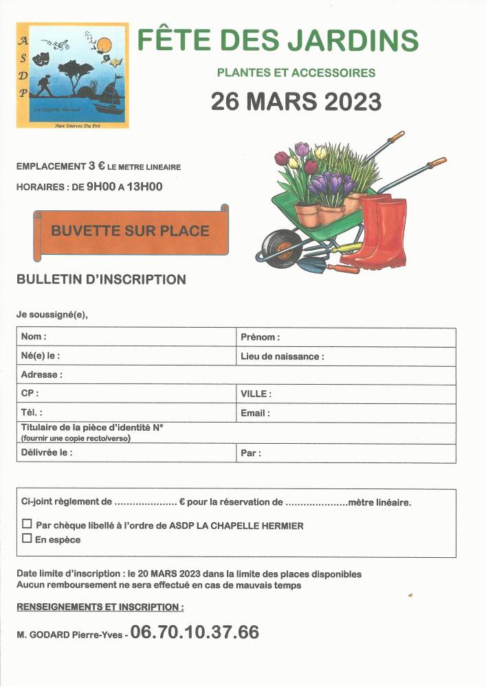 Fête des jardins - La Chapelle Hermier