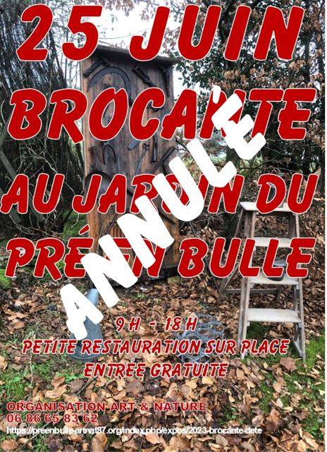 Brocante d'été - JABREILLES LES BORDES