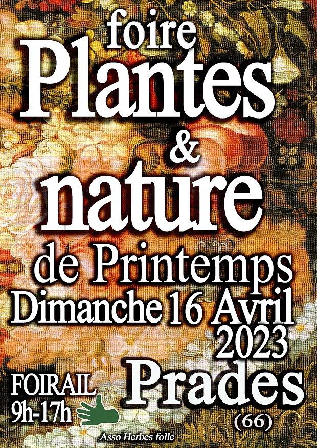 Foire Plantes et Nature, le foirail, prades (66)