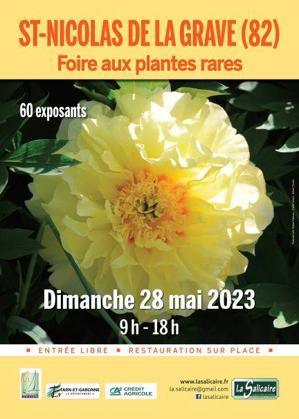 58 ème foire aux plantes rares et de collection - Saint Nicolas de la Grave