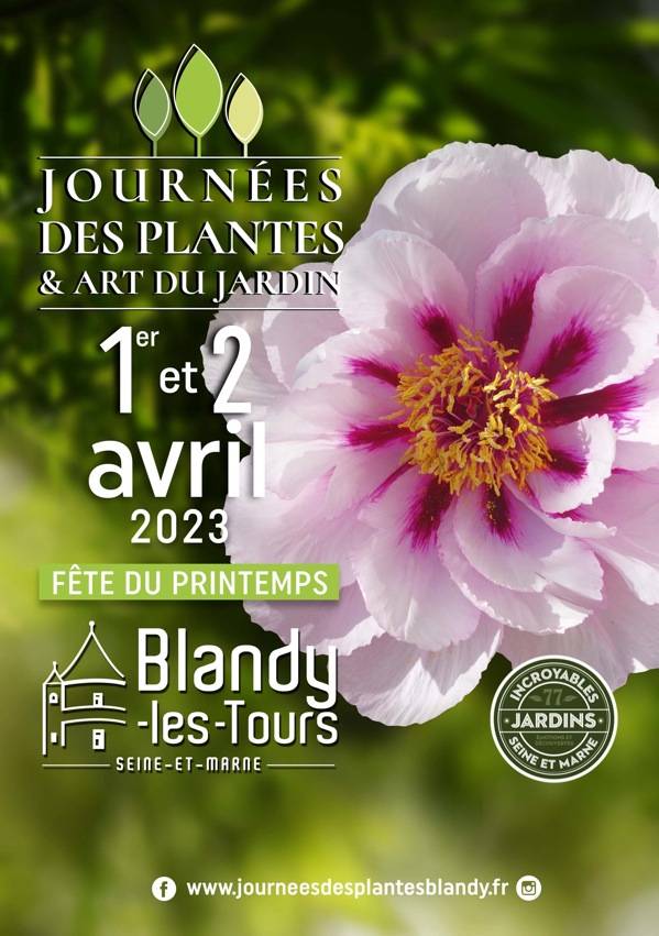 Journées des plantes & art du jardin, Chateau de Blandy, BLANDY-LES-TOURS (77)