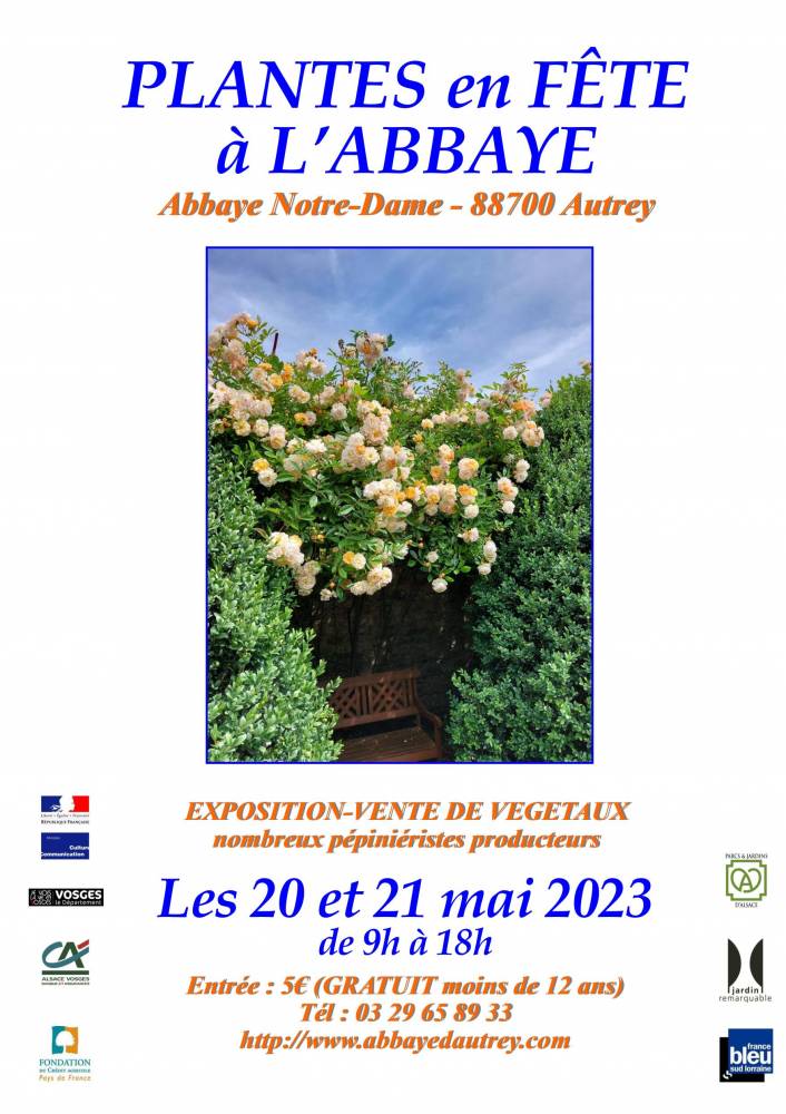 Plantes en fête à l'Abbaye d'Autrey - AUTREY