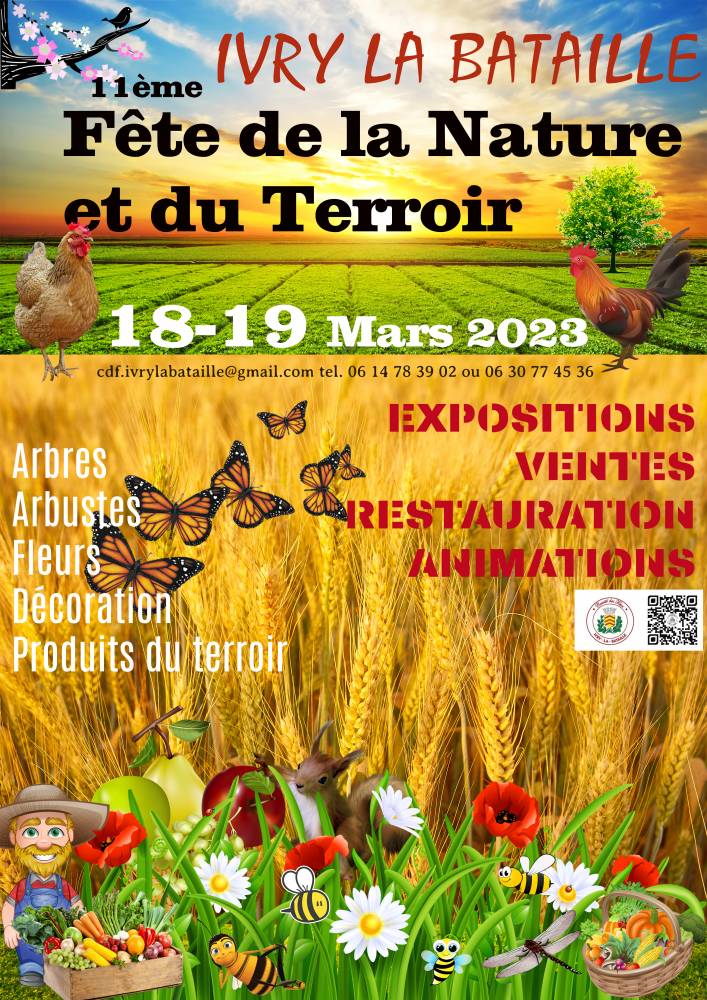  11ème édition de la fête de la Nature et du Terroir, Parc de la mairie, Ivry la Bataille (27)