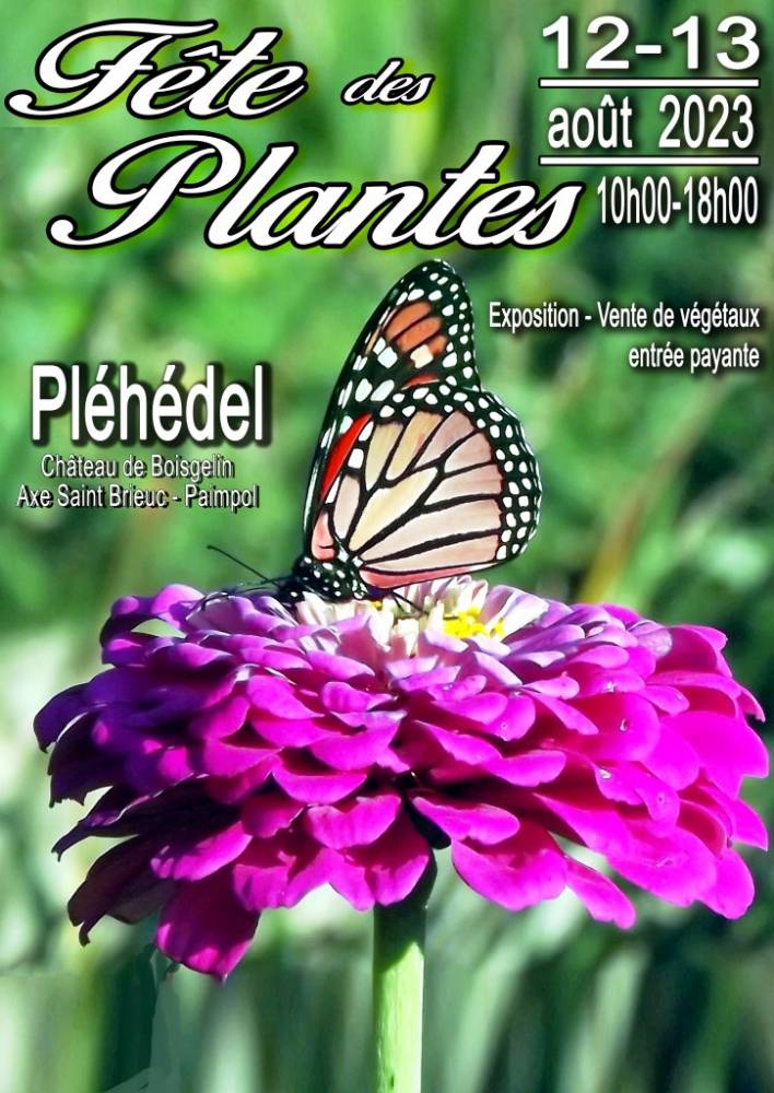 Fête des plantes du château de Boisgelin - Pléhédel