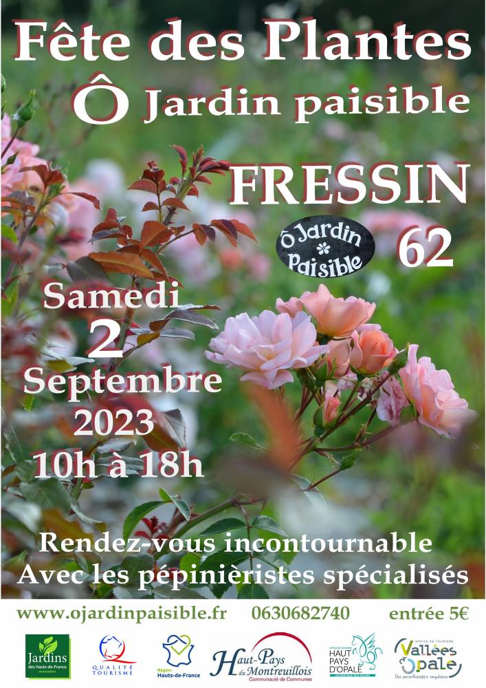 Fête des Plantes et du Jardin 2023, Ô Jardin Paisible, Fressin (62)