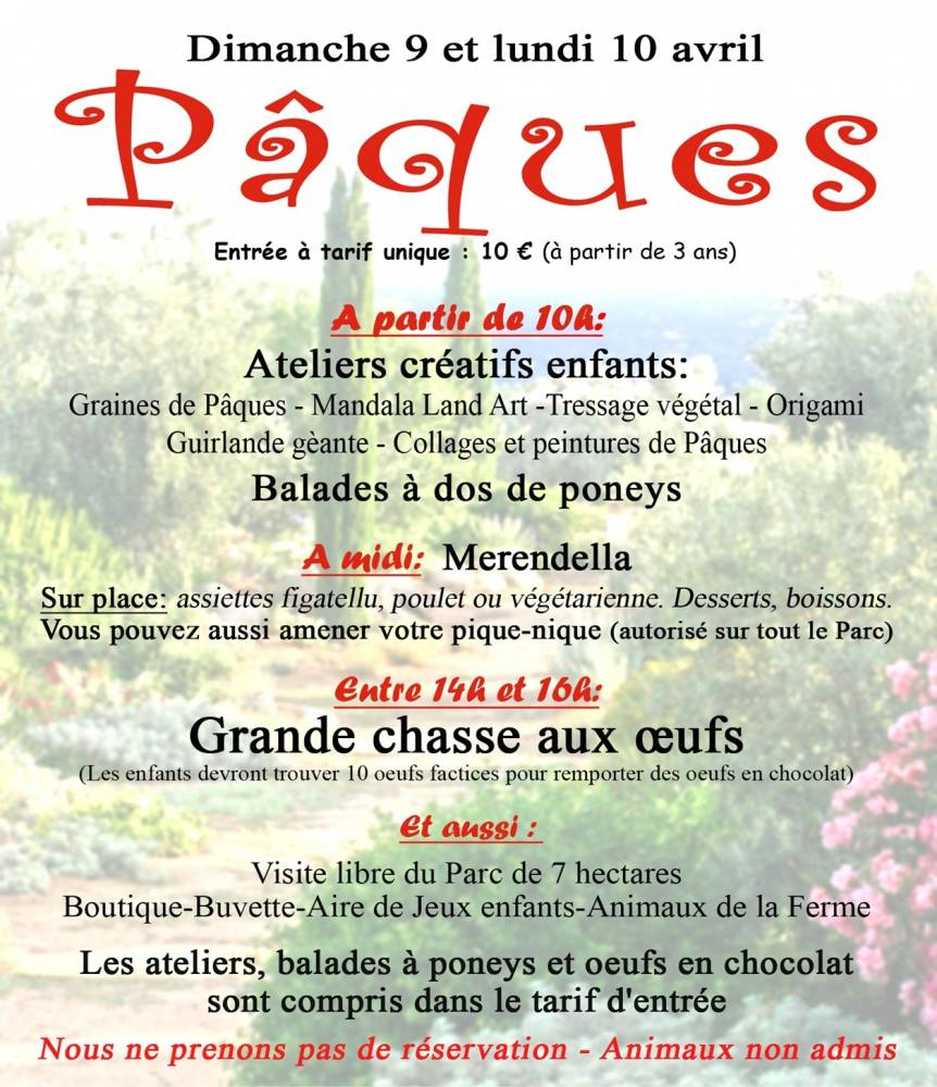 PÂQUES pour les enfants - Île-Rousse
