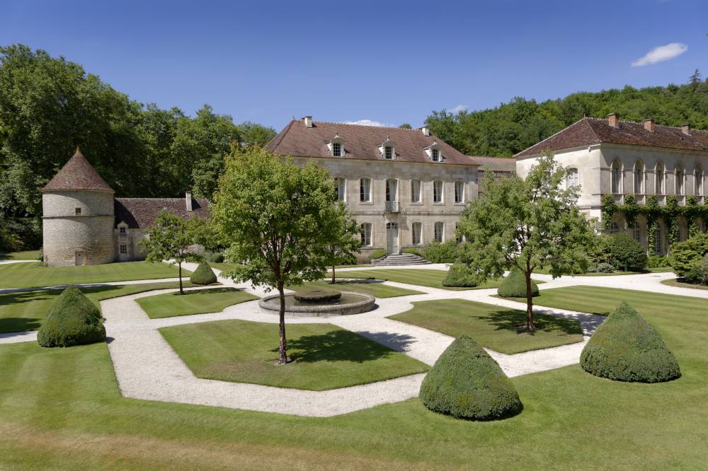 Visita i giardini dell'abbazia di Fontenay, Jardins de l'Abbaye de Fontenay, Marmagne (21) - Francia