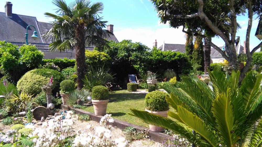 Rendez-vous au Jardin Bleu, Le jardin bleu, Laigné-en-Belin (72)