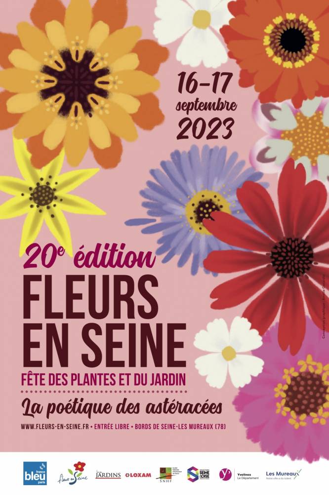 Fleurs en Seine, Parc de l'Oseraie, Les Mureaux (78)