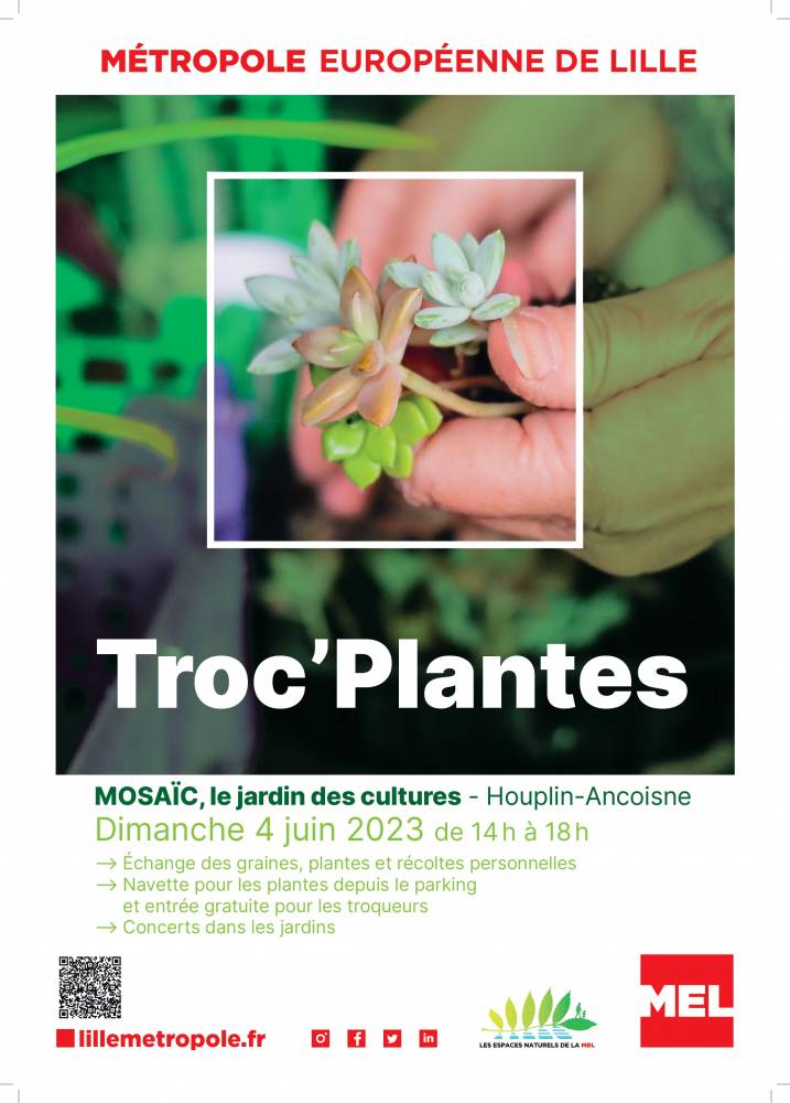 Troc de plantes - Les jardiniers de Mosaïc, Mosaïc, le jardin des cultures, Houplin-Ancoisne (59)