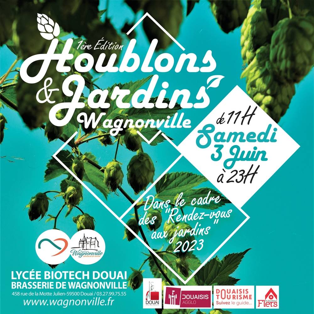 Houblons & Jardins, Jardins du Site d'Enseignement Agricole de Douai , Douai (59)