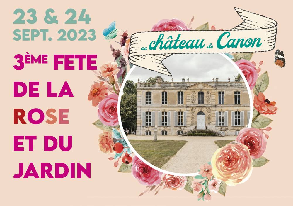 Fête de la Rose et du jardin, Château de Canon, Mezidon-Canon (14)