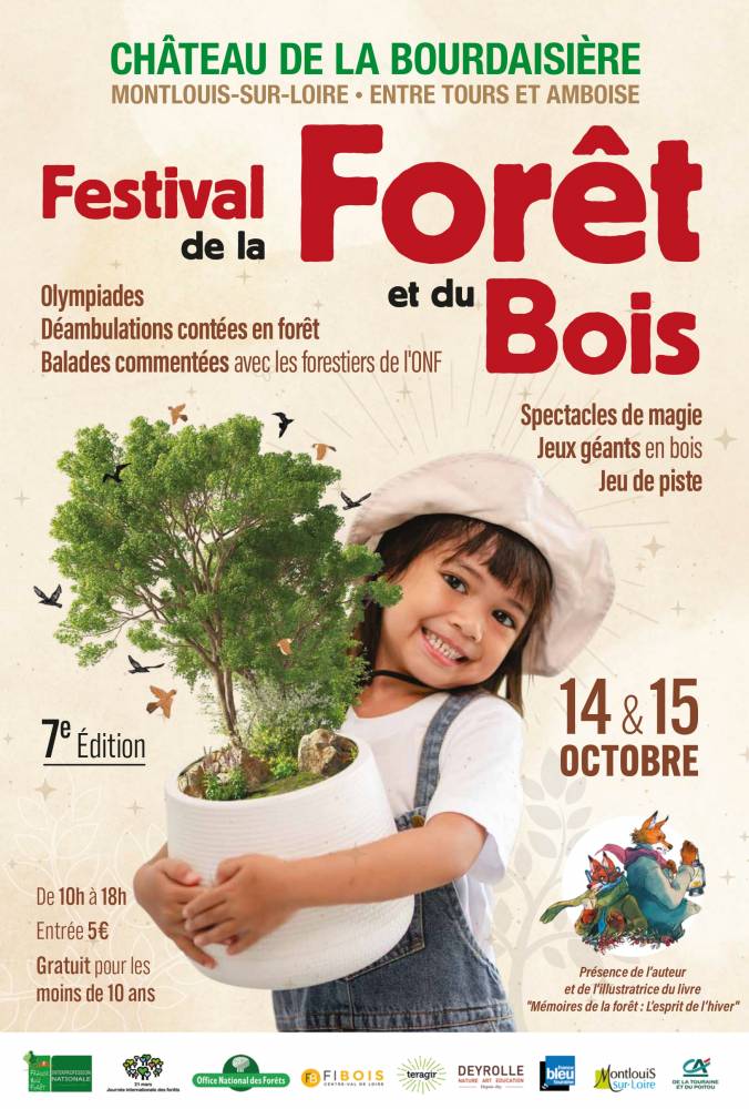 Festival de la Forêt et du Bois, Parc et Jardin du Château de la Bourdaisière, Montlouis-sur-Loire (37)