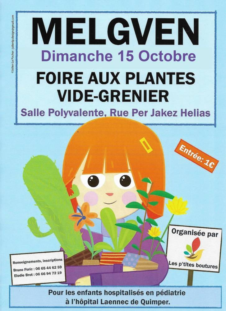 Foire aux plantes - Vide grenier - MELGVEN