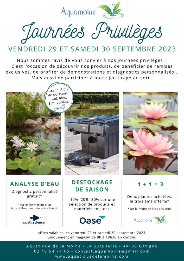 Les journées privilèges - Gétigné