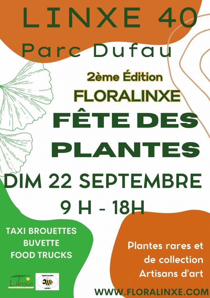 FLORALINXE 2ème Édition, Parc Dufau -LINXE 40260 , LINXE (40)