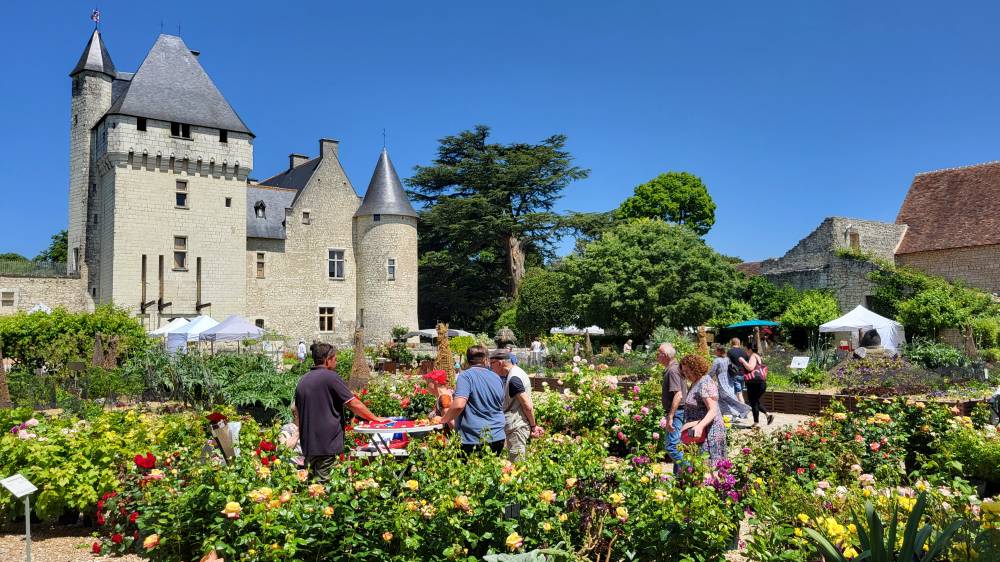 La Fête des Roses au Château du Rivau, Château et Jardins du Rivau, Lémeré (37)