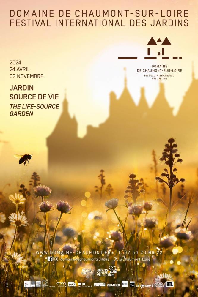 Festival international des jardins - Edition 2024 : Jardin source de vie - Chaumont-sur-Loire