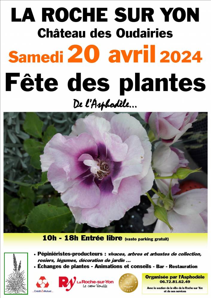 22ème fête des plantes de l'Asphodèle - LA ROCHE SUR YON