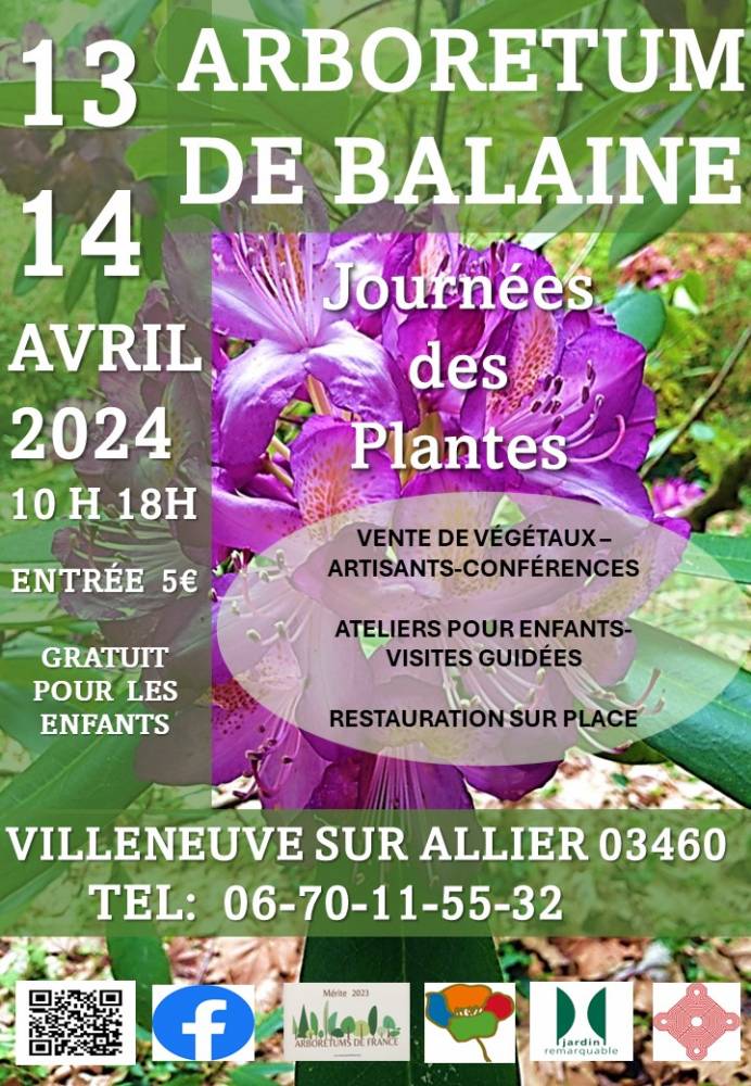 Fète des plantes Aglaë Adanson - Villeneuve-sur-Allier