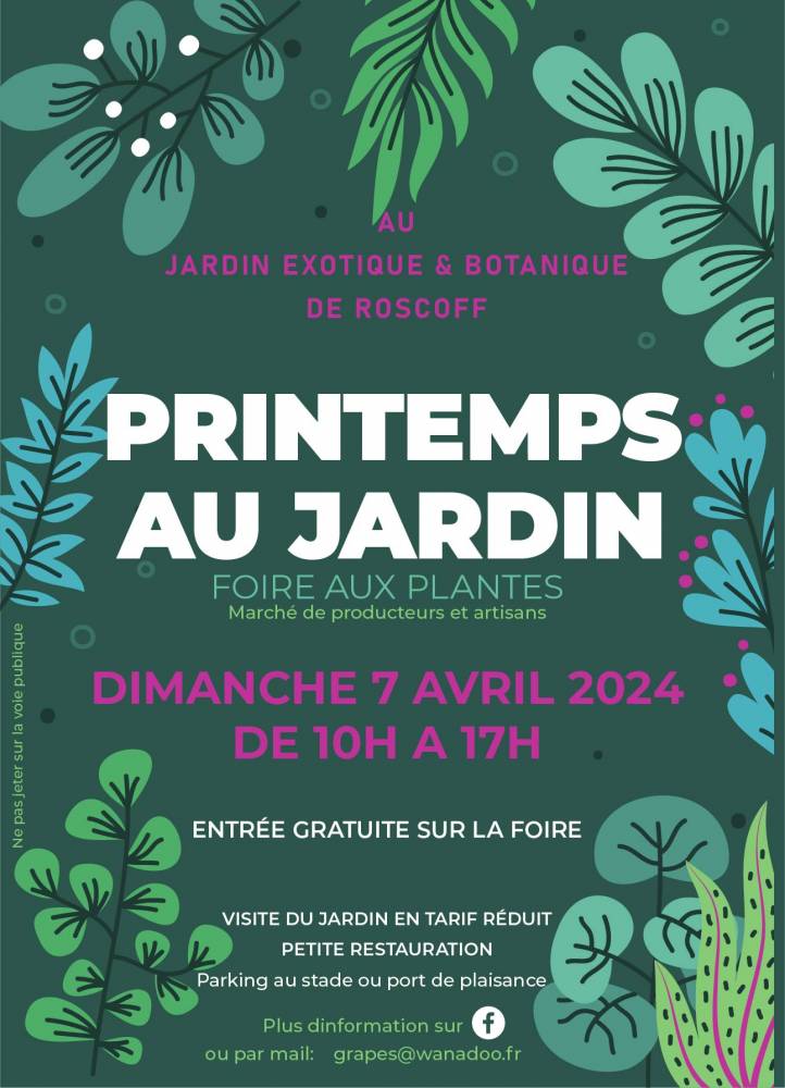 Foire aux plantes ”Printemps au jardin'