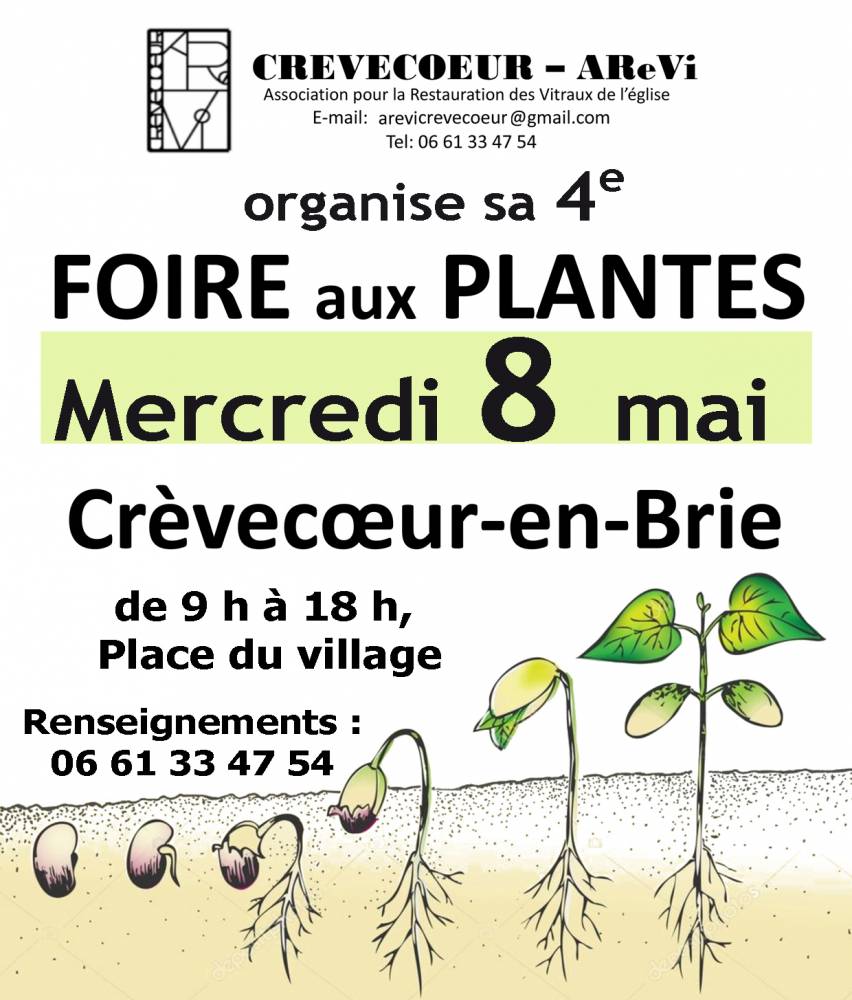 Foire aux plantes - Crèvecœur-en-Brie