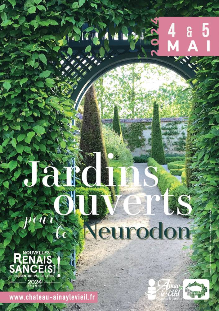 Jardins ouverts pour le Neurodon - Ainay-Le-Vieil